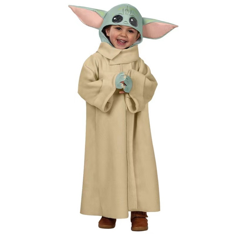 BASSI DI VENDITA CALDA SUPER CINE CINETTO SUGGERIMENTO LUNGA LUSCA COSTUTTO DI YODA PER HALLOWEEN