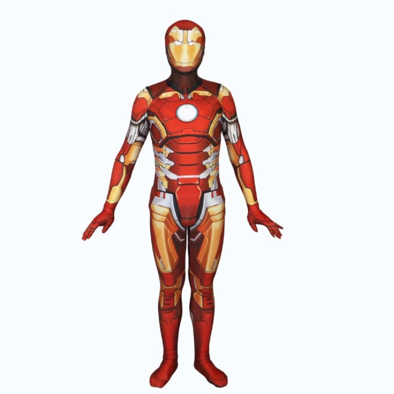 Super Hero Cosplay Iron Abits for Kids Halloween Carnival Birthday Party Performance Tasputsuit Cosplay Children \\'s Costumes