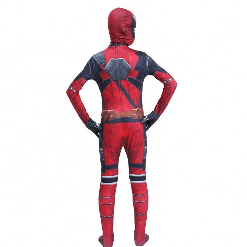 Boys Cool Movies Anime Superhero Halloween di Natale Regali Cosplay Dead Pool Costa