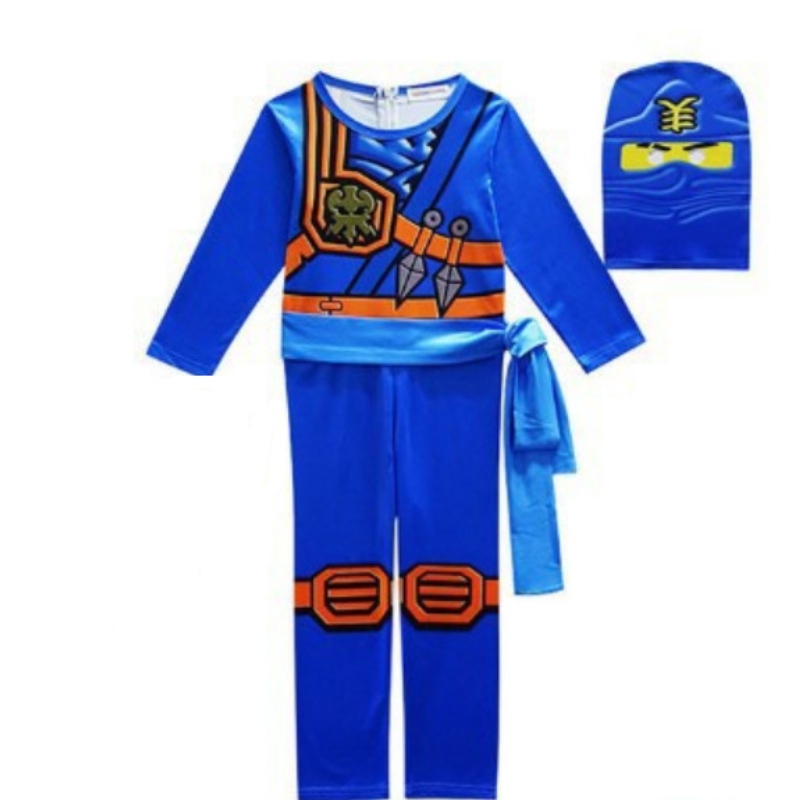 Bambini di Halloween che vendono caldi Dress per festa di fantasia Ninja Go For Kids Ninja Supuit Mask Set