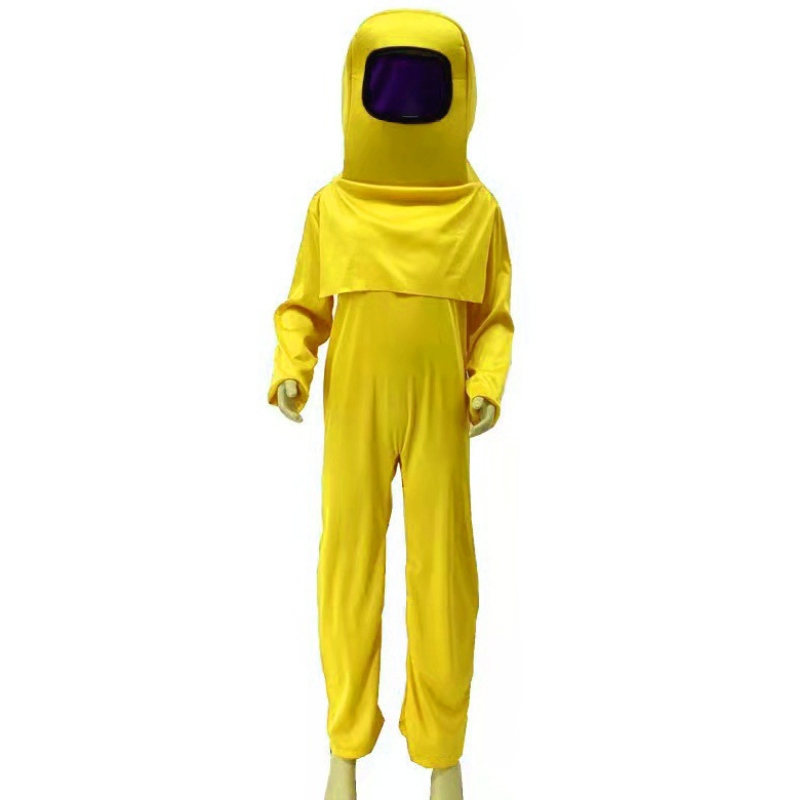 Kids Anime Game Space Space Kill SaltSuit Cosplay Costume Carina bambini Halloween Stage Show Role Play Mask Body