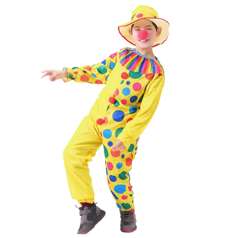 Costume per bambini di Halloween costume da clown costume da cosplay