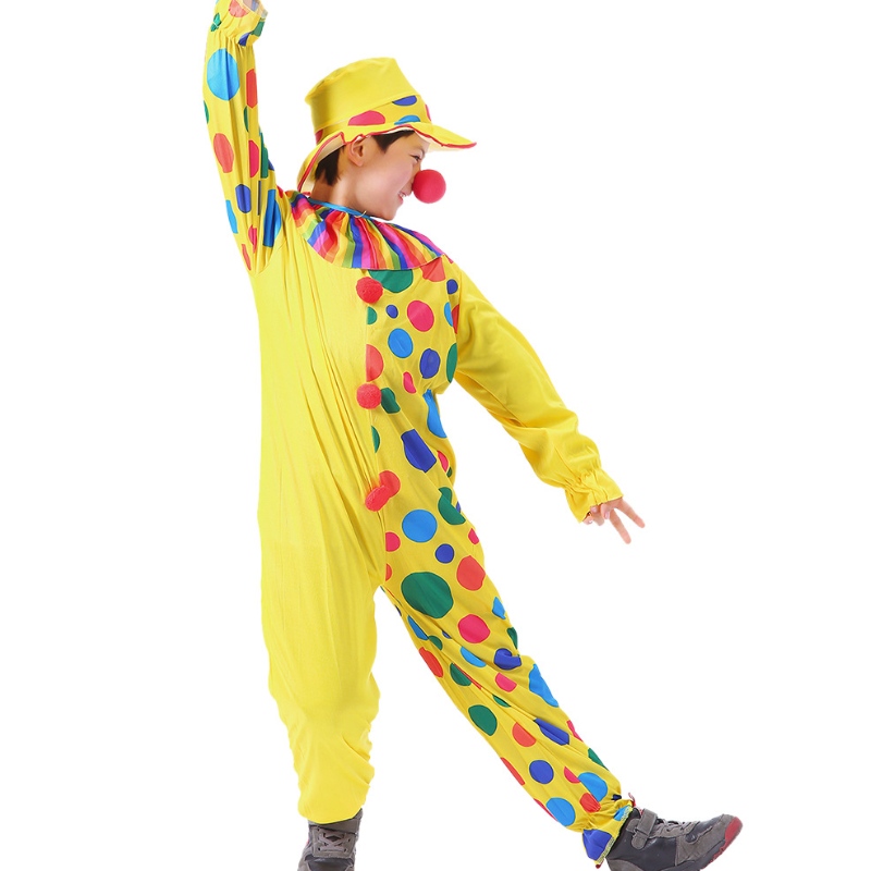 Costume per bambini di Halloween costume da clown costume da cosplay