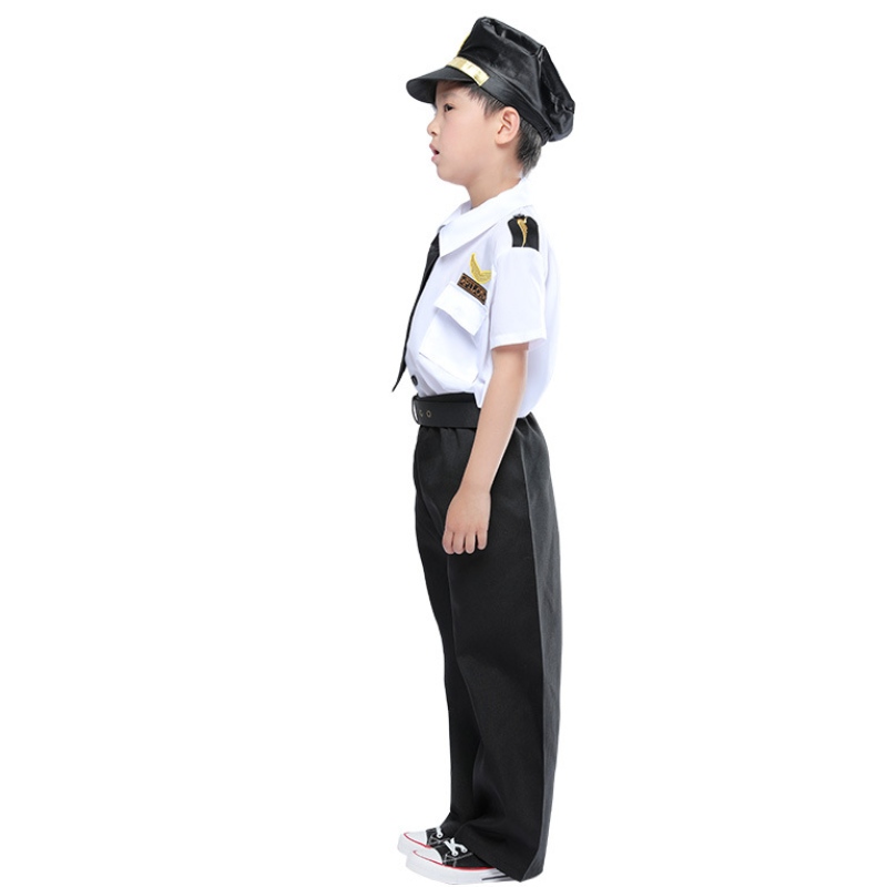 Vestiti per bambini deluxe pilota costume set Young Captain Role Play Suit