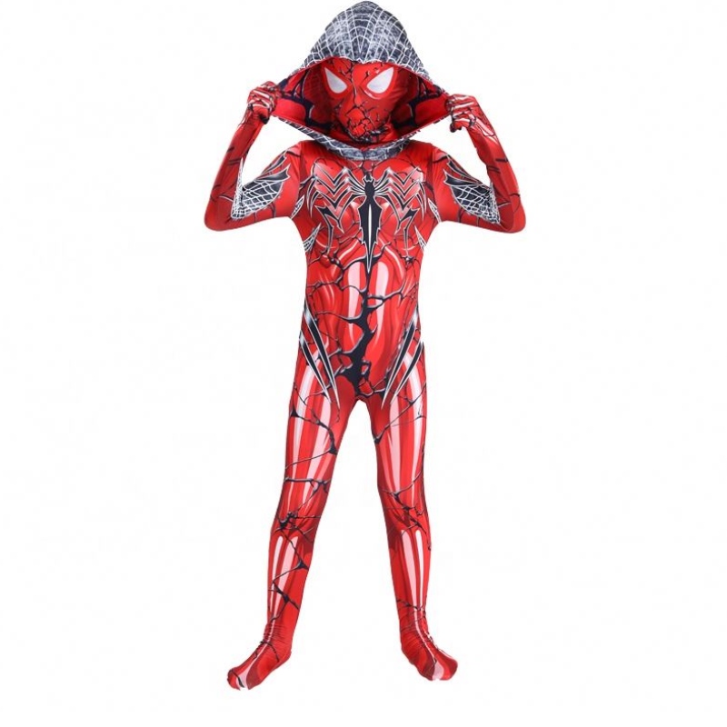 2022 Nuovo colore rosso Fuldbody Suit Halloween Party TV&movie Cosplay Anime Salt -SIDUTMAN COSTUME CON MASCHI