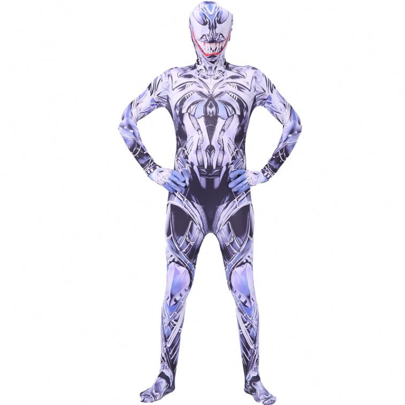 Design Special Design Movie Fancy Bodyuit Adults Children Boys Superhero Jumpuit Halloween Venom Spiderman Costumi Cosplay