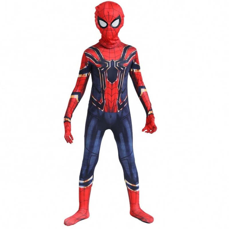 Classico all'ingrosso Fancy Fancy Black&red Halloween Suit Anime TV&movie Kid Cartoon Clothing Spiderman Performance Costumi Supuits