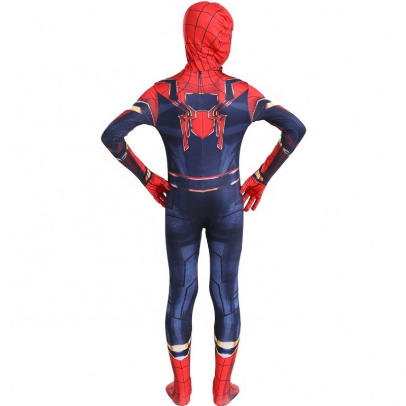 Classico all'ingrosso Fancy Fancy Black&red Halloween Suit Anime TV&movie Kid Cartoon Clothing Spiderman Performance Costumi Supuits