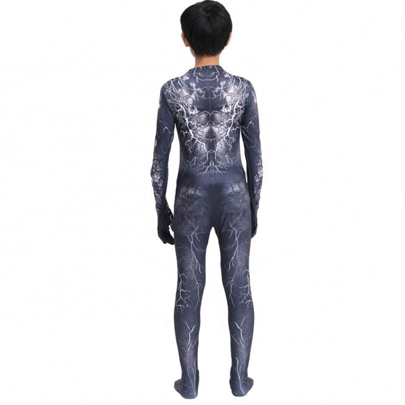 Muscolonero Zentai Bodysuit Adulti Superhero Spaido salto horror Spiderman Halloween Cosplay Symbite Venom Costumi per ragazzi