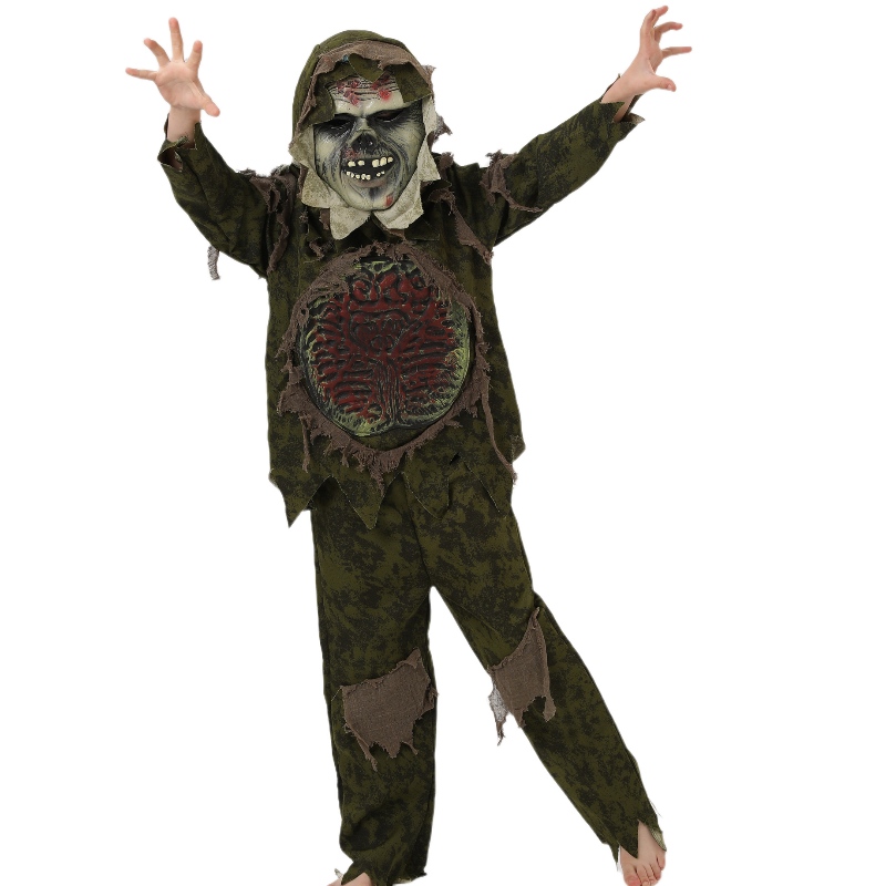 Halloween Monster Novelty Abbigliamento COSTRO COSTUME COSTUME COSTUTTO PER RAGAZIONI RAGAZZI