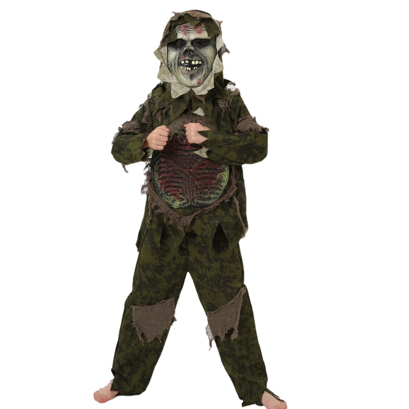 Halloween Monster Novelty Abbigliamento COSTRO COSTUME COSTUME COSTUTTO PER RAGAZIONI RAGAZZI