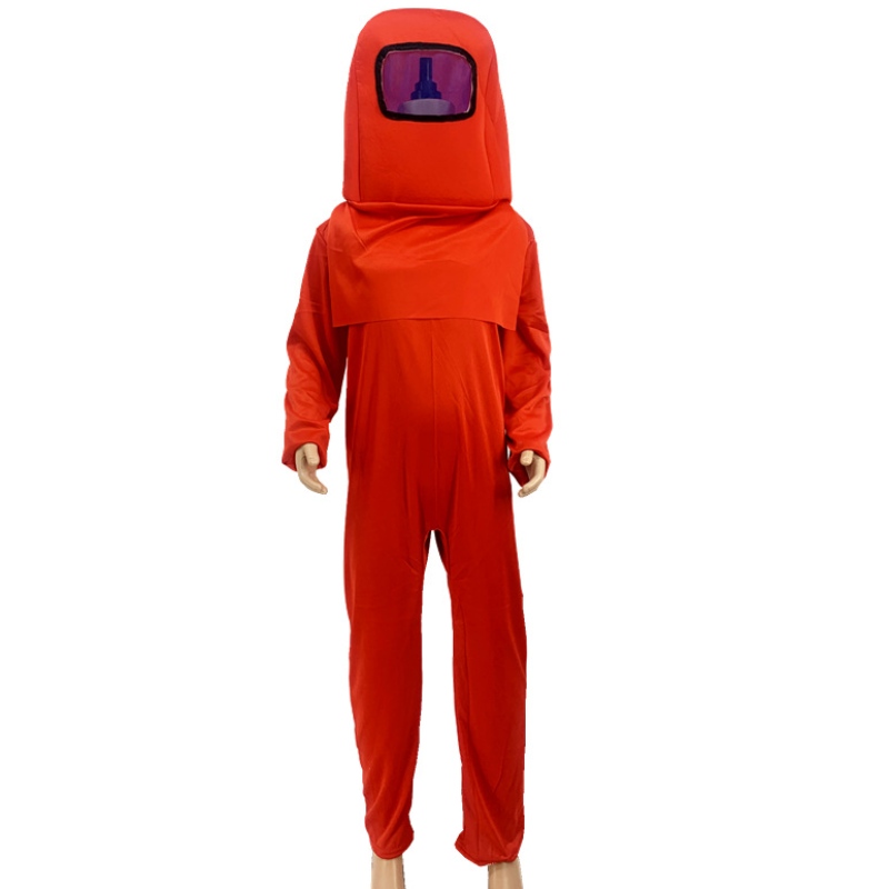 Kids Astronaut Costume Game Space Space Space Spacesuit Red Bluesuit Halloween Backpack Cosplay Costumes for Boys Kids