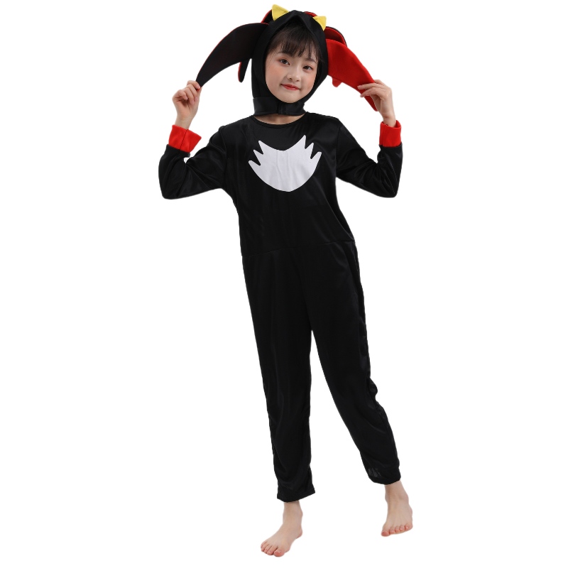 Kids Black Hedgehog COSTUME COSTUME PER RAGAZZI