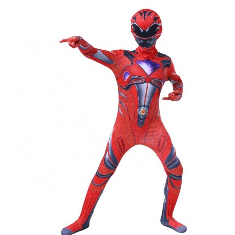 Colori multipli Five Bestia saltiglia di bestia Halloween Carnival COSTRUAGGIO COSTRO RANGER POWER RANGER PER RAGAZZI BAMBINI