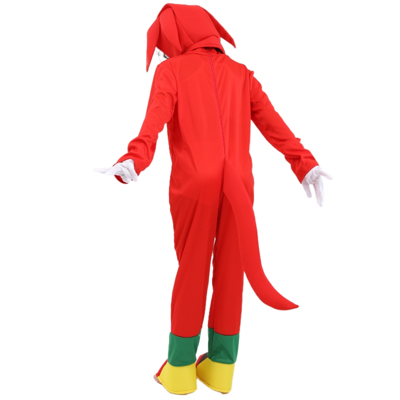 Boy girl sonic hedgehog costume costume sonic kids halloween party gioco cosplay bambini blu sonic salte