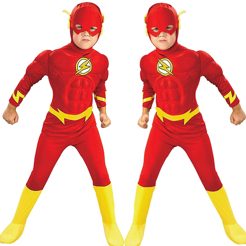 Costume per prestazioni cosplay Halloween il costume muscolare flash body