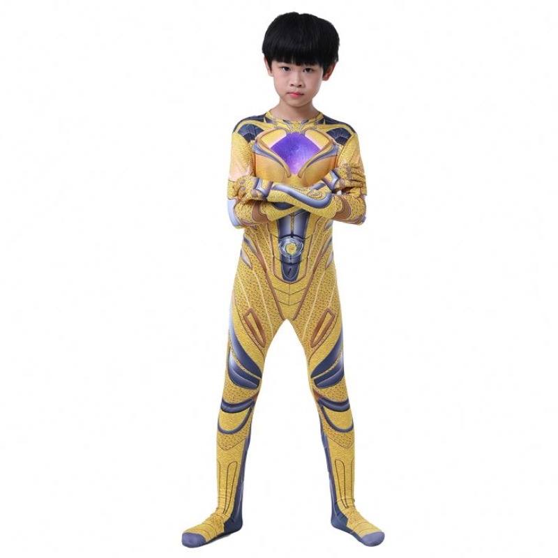 Color multiplo 3D Stampato in 3D Halloween Party Cartoon Anime Superhero Cosplay Power Ranger Suptiva per bambini