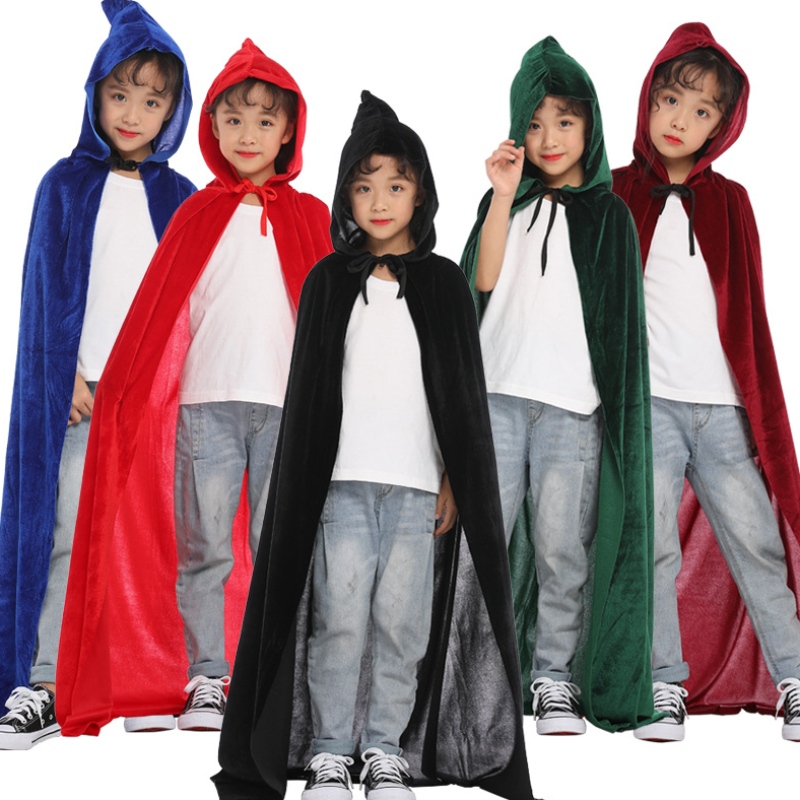 Il popolare europeo e americano Halloween Cloak Ghost Festival Festival Velvet Velvet Adult Cloak