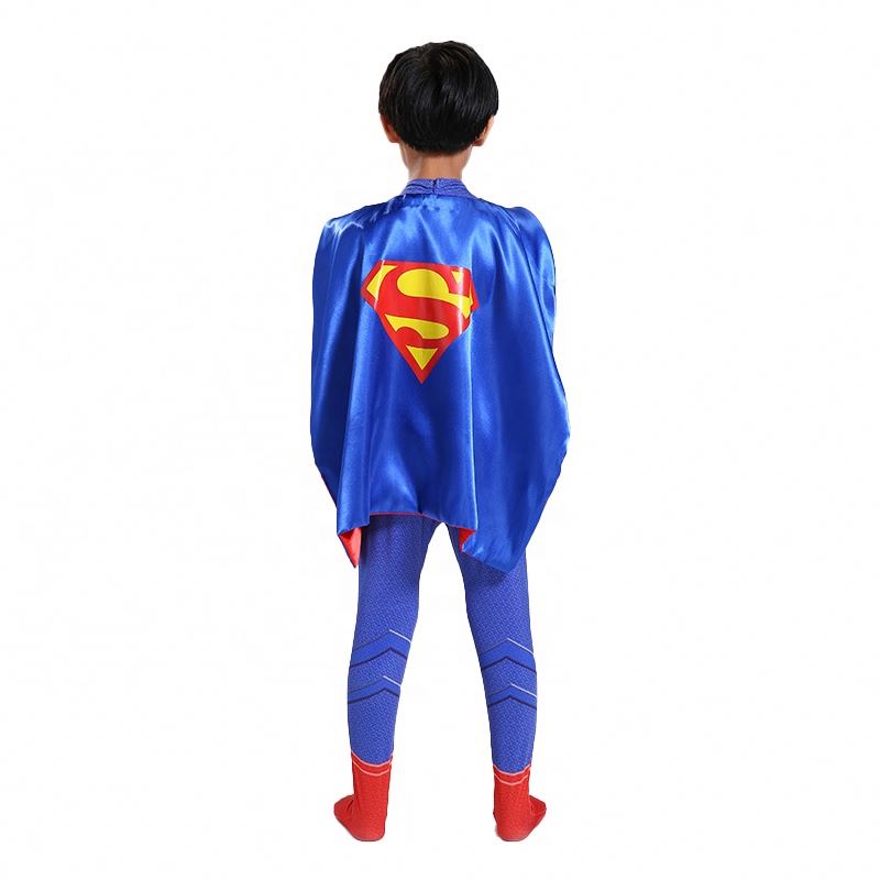 TV&MOVIE FIGURA AZIONE HALLOWEEN COLLEGGIO DEL COSTRUA DI HALLOWEEN I COLLETS ANIME IL COSTUME DI SUPER MAN con mantello