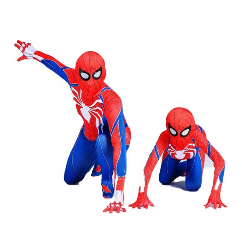 Miglior prezzonero&red saltsuit kids&adults tv&movie supereroe Halloween Cosplay Factory Fornitura straordinaria costumi di Spiderman