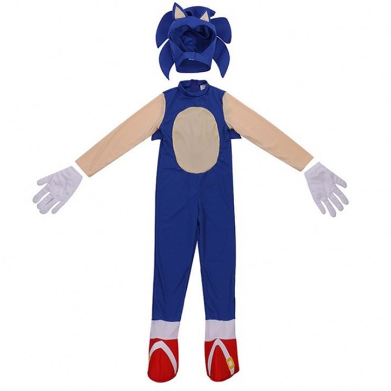 Costume di Halloween di Halloween Sonic The Hedgehog Cartoon Sonic Boy Cosplay Game Performance Costume