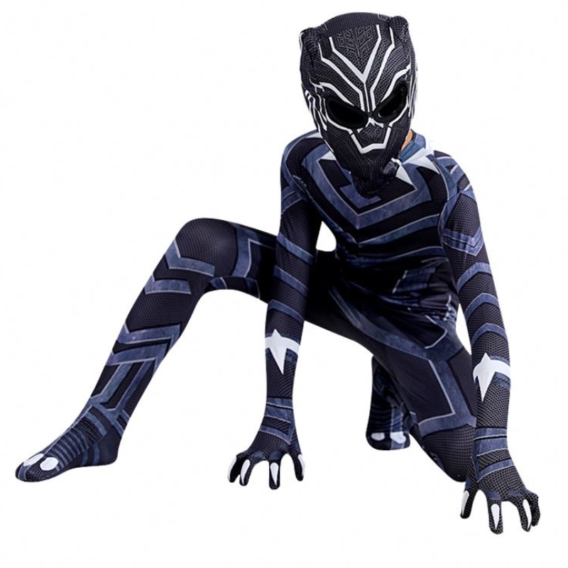 Bambini costumi abiti da cosplay Brack Panther Body Murvel Superhero Costumes Party