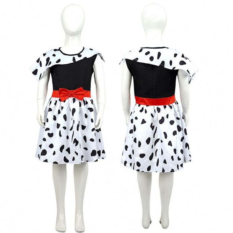 2022 Abbigliamento per cosplay Nuovo Fashion Black and White101 Skirt fedeltà Costumi di costumi di Halloween all'ingrosso