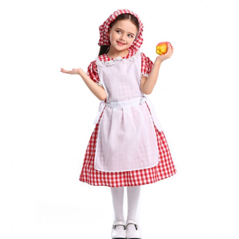 Novelties Children Abbigliamento da fiaba da fiaba Little Rosso Cappuccetto costume DGHC-071