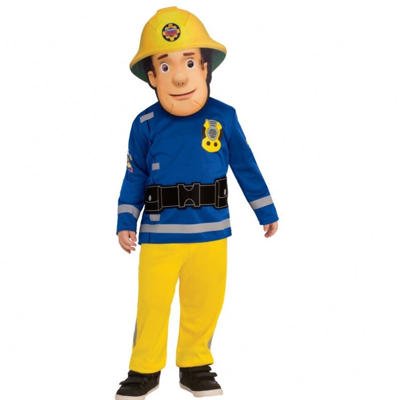 Fireman Sam Small Rescue Children suona le esibizioni vestiti per bambini cosplay costumi di Halloween