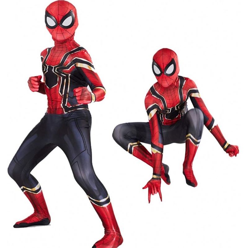 Kids Halloween Costume compatibile supereroe costume in costume da gioco per bambini cosplay 3d in stile 3d migliori regali