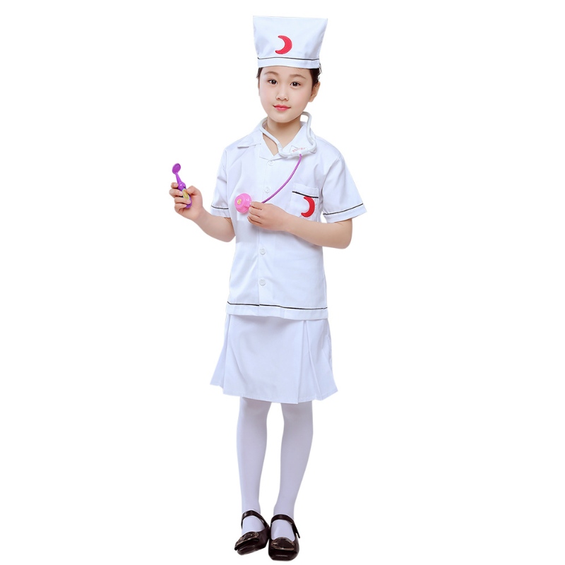 Ruolo bambino Giochi costumi Doctor Nurse Dress Up Kit set da gioco