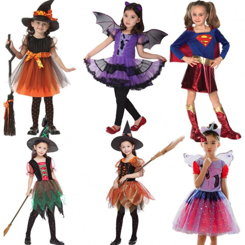 Costume da cosplay di Halloween di Sorelle di Halloween Costume Fancy Anime Costume per il giorno delle streghe