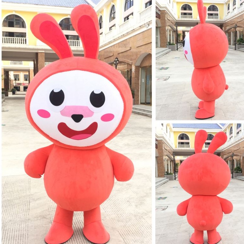 Festa a caldo Bunny Mascot Costumi Costume da mascotte per bambini personalizzate per bambini