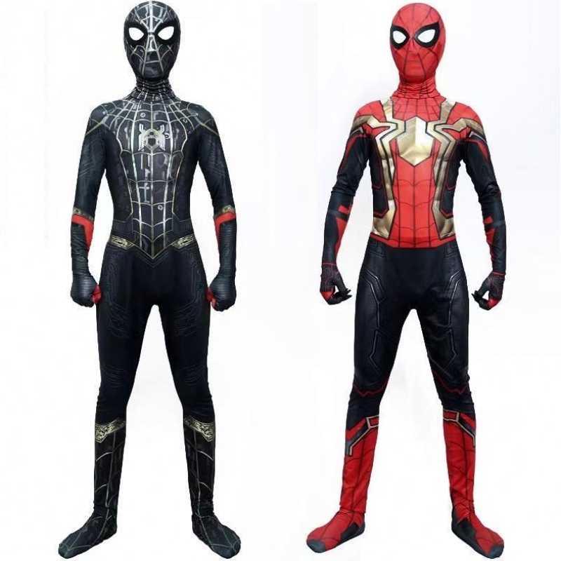 Supereroe costume da tuta per bambini Halloween Cosplay salta in stile 3d Stume da spiderman per adulti costumi cosplay