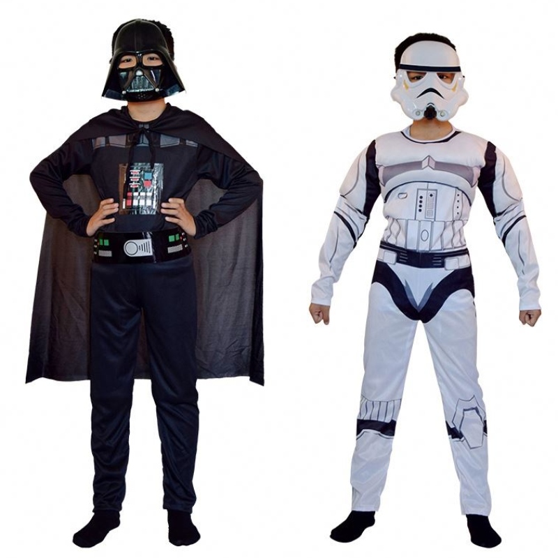 Trooper Skywalker Costume Costume ragazzi ragazzi Halloween Carnival Party Case Mask Cape Mask