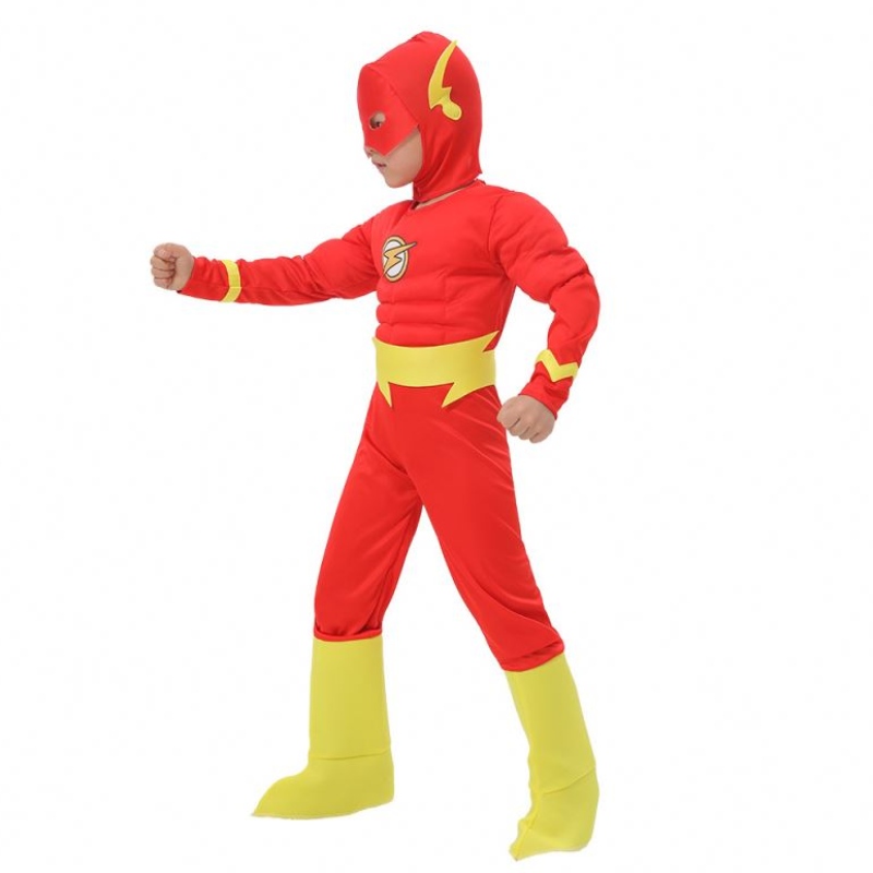 Halloween Costume Fancy Kids Fantasy Comics Carnival Party Halloween Flashman Cosplay Costumi