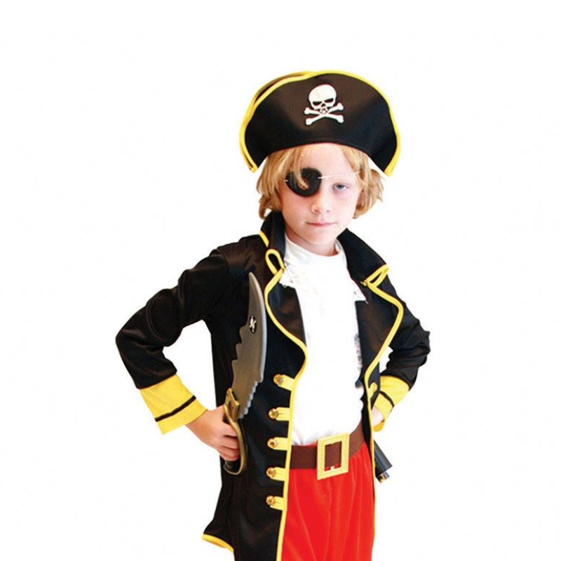 Ragazzi per bambini costume da pirata set per bambini abiti da festa carnevale