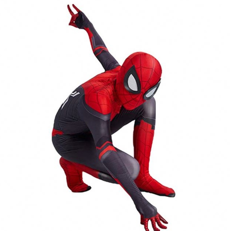 Spiderman Costume Bodyuit for Kids Spandex Zentai Halloween Cosplay saltice 3D stile 3d