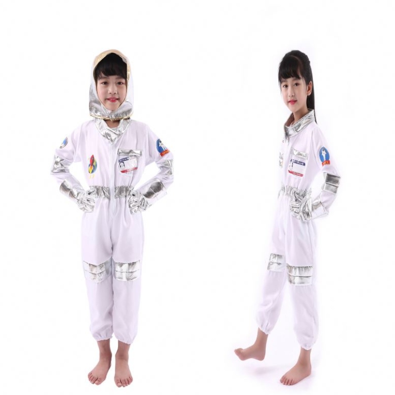 Game Astronaut Cosplay Costume Costume Halloween Costume Helloween Carnival Cosplay Full Dressing Ball Kids Rocket Space Abito spaziale