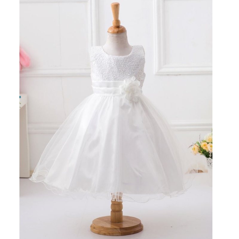 Nuove ragazze bambini fiorire elegante abito da festa principessa causale per bambini abbigliamento abito di compleannonatale per bambini abito da bambina