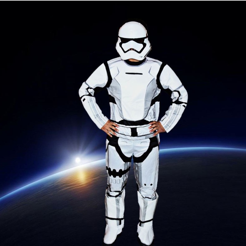 Windranger - Costume completo per bambini con maschera + Costume storm-trooper cosplay Darth Vader