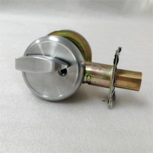 3502 in lega di zinco in lega di alta qualità singolo fulmine a fusto di chiusura a scarpone, contemporaneo chiusura della porta a deadbolt.