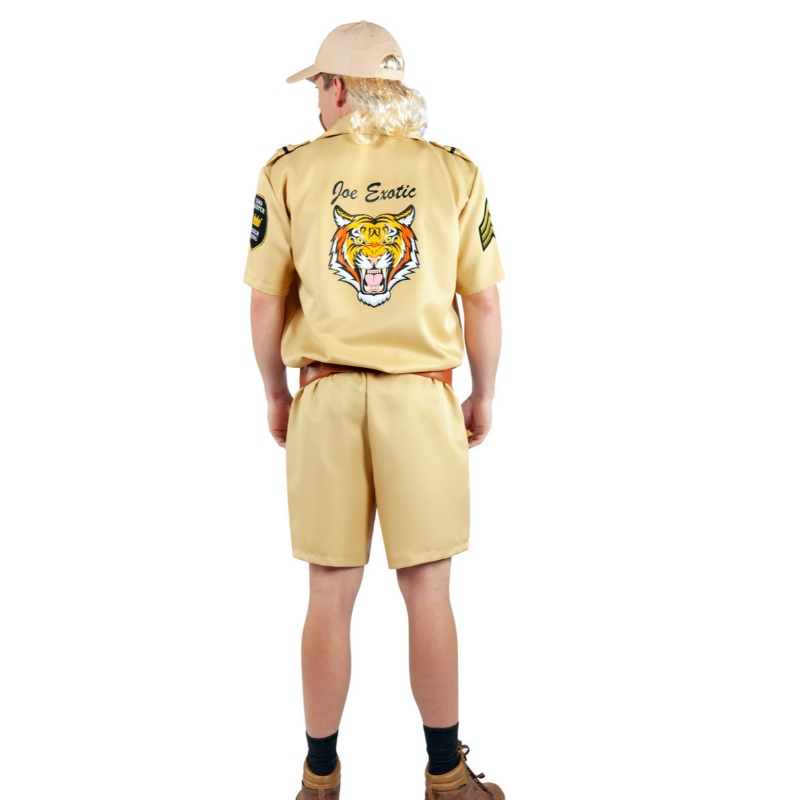 UOMO JOE EXOTIC ZOOKEEPER COSTUME