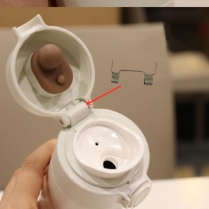 Termos tazza doppia molla torsionale