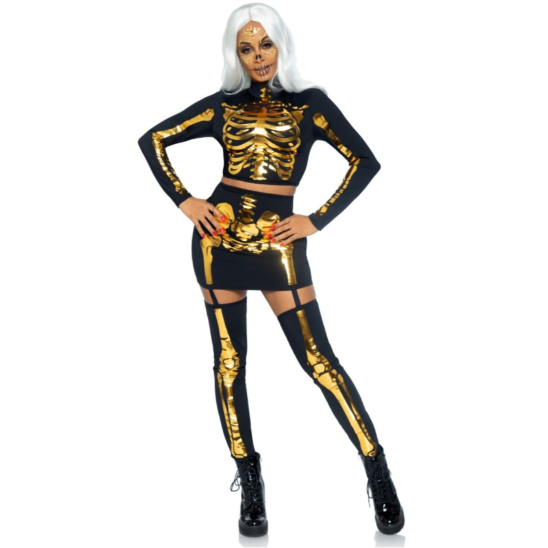 COSTUMO DI SKELETON D'ORO