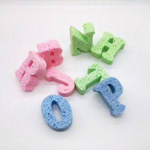 Spugna doccia set naturale kid cellulosa spugna corpo massaggio naturale bagno di mare spugna esfoliante