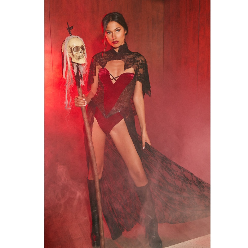 COSTUMO VAMPY VIXEN