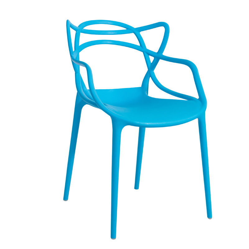 Sedia confortevole del caffè impilabile della sedia di plastica da pranzo di senso moderno di progettazione avanzata