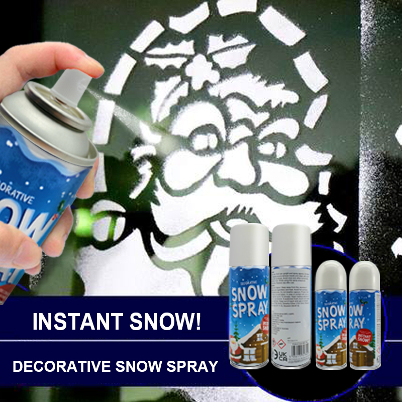 Snow spray graffiti Christmas snow spray snow spray glass