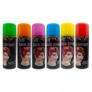 Colore dei capelli aerosol spray glitter colore dei capelli